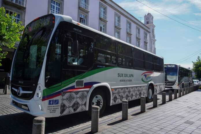 Xalapa acelera la renovación del transporte público